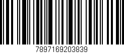 Código de barras (EAN, GTIN, SKU, ISBN): '7897169203839'
