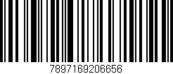 Código de barras (EAN, GTIN, SKU, ISBN): '7897169206656'