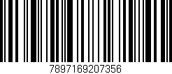 Código de barras (EAN, GTIN, SKU, ISBN): '7897169207356'