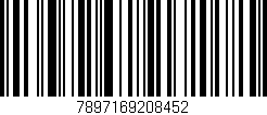 Código de barras (EAN, GTIN, SKU, ISBN): '7897169208452'