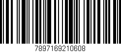 Código de barras (EAN, GTIN, SKU, ISBN): '7897169210608'