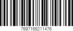 Código de barras (EAN, GTIN, SKU, ISBN): '7897169211476'