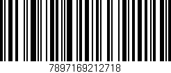 Código de barras (EAN, GTIN, SKU, ISBN): '7897169212718'