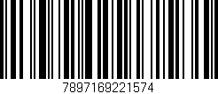 Código de barras (EAN, GTIN, SKU, ISBN): '7897169221574'