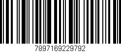 Código de barras (EAN, GTIN, SKU, ISBN): '7897169229792'