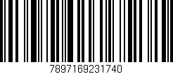 Código de barras (EAN, GTIN, SKU, ISBN): '7897169231740'