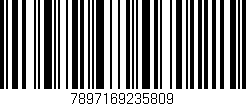 Código de barras (EAN, GTIN, SKU, ISBN): '7897169235809'