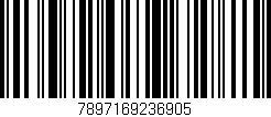 Código de barras (EAN, GTIN, SKU, ISBN): '7897169236905'