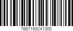 Código de barras (EAN, GTIN, SKU, ISBN): '7897169241305'