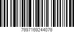 Código de barras (EAN, GTIN, SKU, ISBN): '7897169244078'
