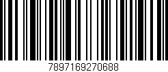 Código de barras (EAN, GTIN, SKU, ISBN): '7897169270688'