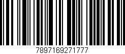 Código de barras (EAN, GTIN, SKU, ISBN): '7897169271777'