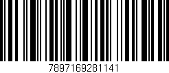 Código de barras (EAN, GTIN, SKU, ISBN): '7897169281141'
