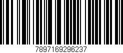 Código de barras (EAN, GTIN, SKU, ISBN): '7897169296237'