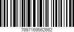 Código de barras (EAN, GTIN, SKU, ISBN): '7897169562882'
