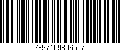 Código de barras (EAN, GTIN, SKU, ISBN): '7897169806597'
