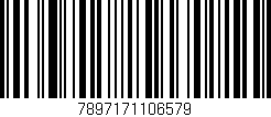 Código de barras (EAN, GTIN, SKU, ISBN): '7897171106579'