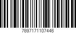 Código de barras (EAN, GTIN, SKU, ISBN): '7897171107446'