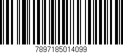 Código de barras (EAN, GTIN, SKU, ISBN): '7897185014099'