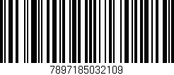 Código de barras (EAN, GTIN, SKU, ISBN): '7897185032109'