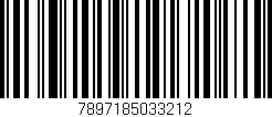 Código de barras (EAN, GTIN, SKU, ISBN): '7897185033212'