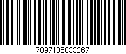 Código de barras (EAN, GTIN, SKU, ISBN): '7897185033267'
