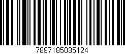 Código de barras (EAN, GTIN, SKU, ISBN): '7897185035124'