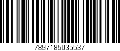 Código de barras (EAN, GTIN, SKU, ISBN): '7897185035537'