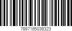 Código de barras (EAN, GTIN, SKU, ISBN): '7897185038323'