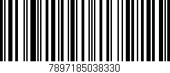 Código de barras (EAN, GTIN, SKU, ISBN): '7897185038330'