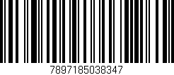 Código de barras (EAN, GTIN, SKU, ISBN): '7897185038347'