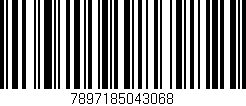 Código de barras (EAN, GTIN, SKU, ISBN): '7897185043068'