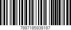 Código de barras (EAN, GTIN, SKU, ISBN): '7897185939187'