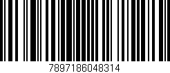 Código de barras (EAN, GTIN, SKU, ISBN): '7897186048314'