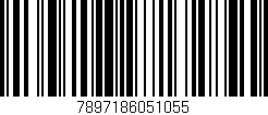Código de barras (EAN, GTIN, SKU, ISBN): '7897186051055'