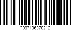 Código de barras (EAN, GTIN, SKU, ISBN): '7897186078212'