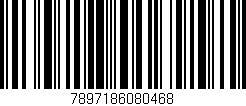 Código de barras (EAN, GTIN, SKU, ISBN): '7897186080468'
