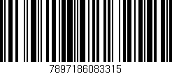 Código de barras (EAN, GTIN, SKU, ISBN): '7897186083315'