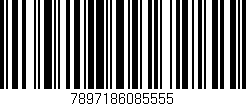 Código de barras (EAN, GTIN, SKU, ISBN): '7897186085555'