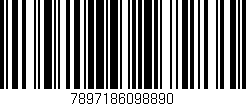 Código de barras (EAN, GTIN, SKU, ISBN): '7897186098890'