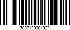 Código de barras (EAN, GTIN, SKU, ISBN): '7897193301327'