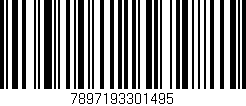 Código de barras (EAN, GTIN, SKU, ISBN): '7897193301495'