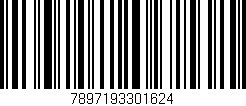 Código de barras (EAN, GTIN, SKU, ISBN): '7897193301624'