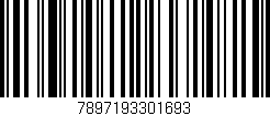 Código de barras (EAN, GTIN, SKU, ISBN): '7897193301693'