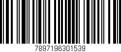 Código de barras (EAN, GTIN, SKU, ISBN): '7897196301539'