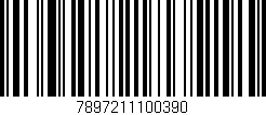 Código de barras (EAN, GTIN, SKU, ISBN): '7897211100390'