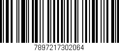 Código de barras (EAN, GTIN, SKU, ISBN): '7897217302064'