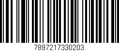 Código de barras (EAN, GTIN, SKU, ISBN): '7897217330203'
