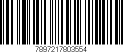 Código de barras (EAN, GTIN, SKU, ISBN): '7897217803554'