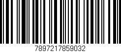 Código de barras (EAN, GTIN, SKU, ISBN): '7897217859032'